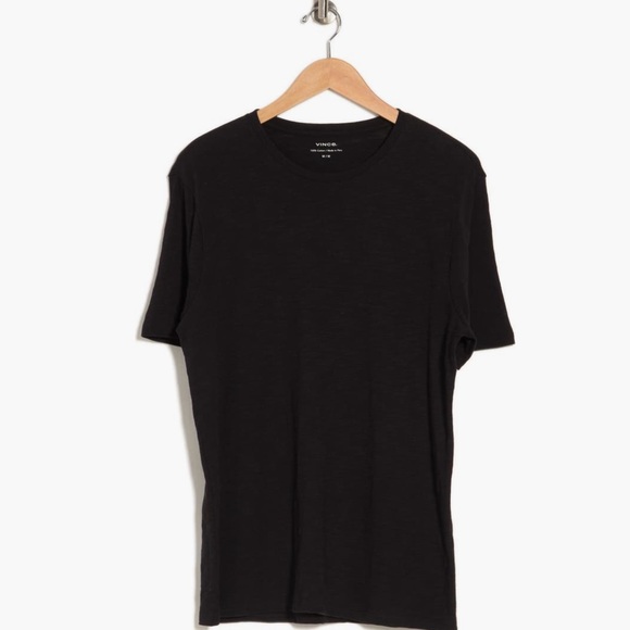 Vince Men’s Short Sleeve Slub Crewneck T-Shirt Sz XL - Picture 3 of 6